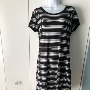 Stripped dress size L